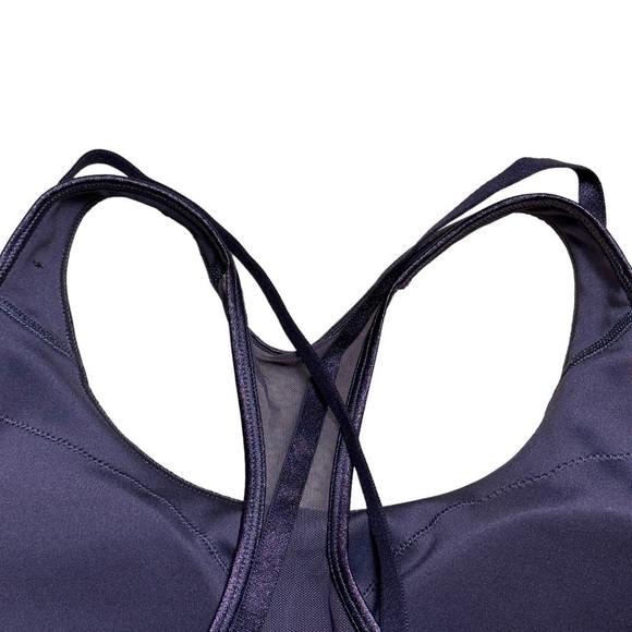 Adidas Deep Purple Racerback High Intensity Sports ‘Glam’ Bra US L - Picture 7 of 8